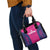 Rajasthan 2025 Cricket Royals Shoulder Handbag Pink And Halla Bol