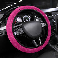Rajasthan 2025 Cricket Royals Steering Wheel Cover Pink And Halla Bol