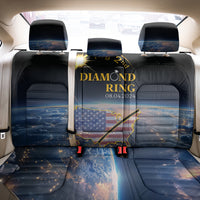 Total Solar Eclipse 2024 Back Car Seat Cover My 2nd Diamond Ring - Wonder Print Shop