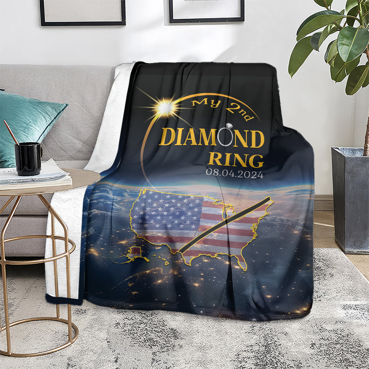 Total Solar Eclipse 2024 Blanket My 2nd Diamond Ring
