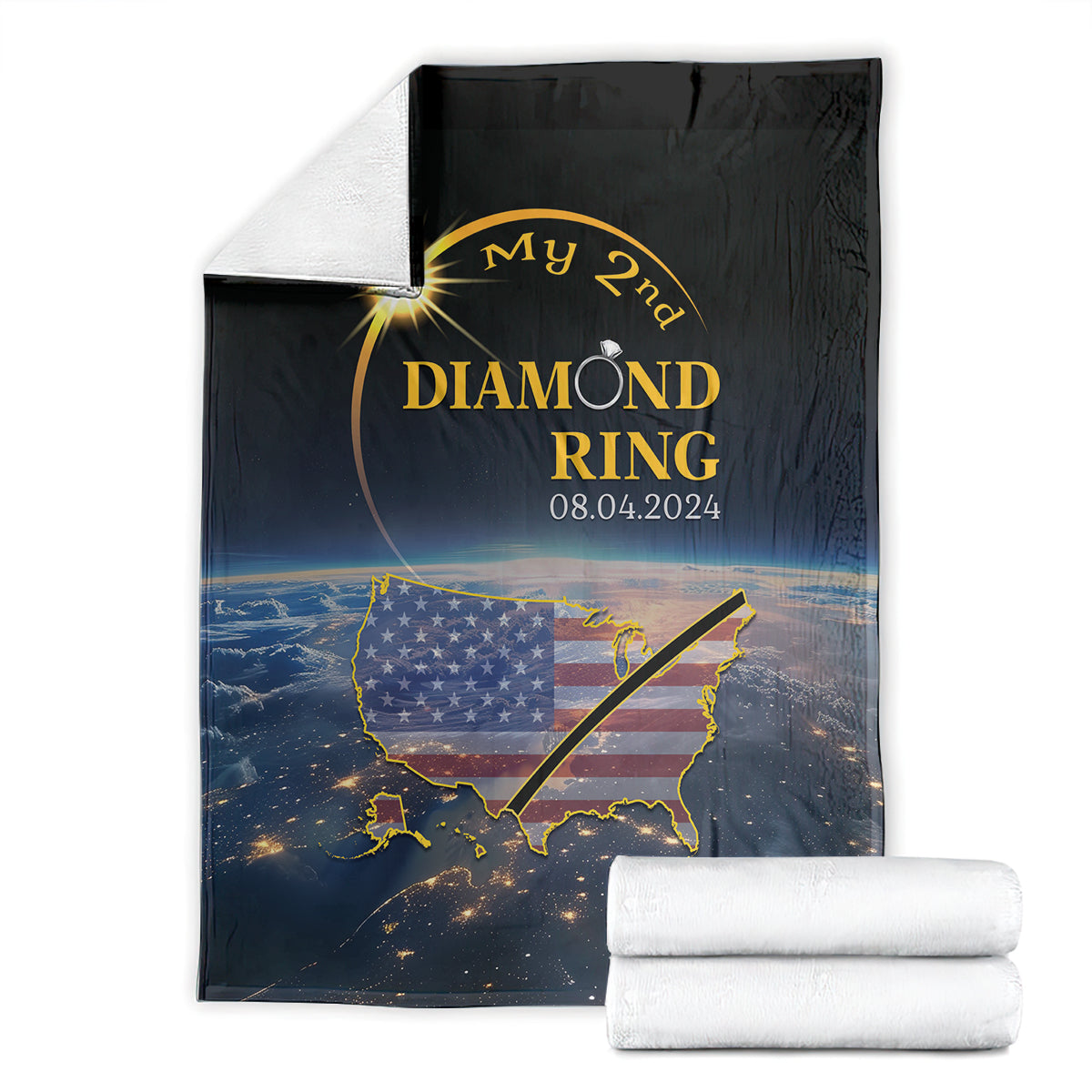 Total Solar Eclipse 2024 Blanket My 2nd Diamond Ring