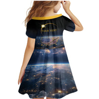 Personalized Total Solar Eclipse 2024 Family Matching Mermaid Dress and Hawaiian Shirt My 2nd Diamond Ring - Wonder Print Shop