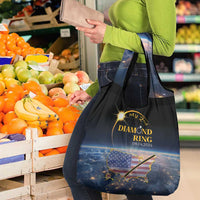 Total Solar Eclipse 2024 Grocery Bag My 2nd Diamond Ring