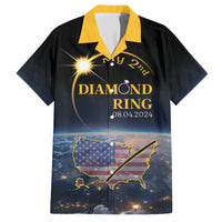 Personalized Total Solar Eclipse 2024 Hawaiian Shirt My 2nd Diamond Ring - Wonder Print Shop