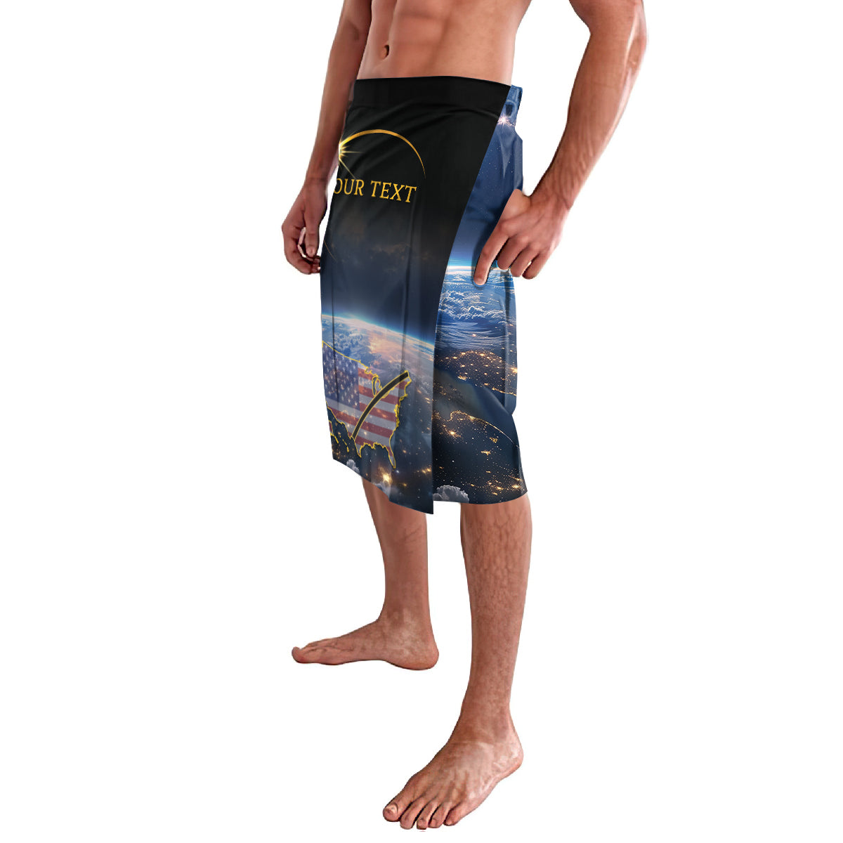 Personalized Total Solar Eclipse 2024 Lavalava My 2nd Diamond Ring - Wonder Print Shop