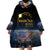 Personalized Total Solar Eclipse 2024 Wearable Blanket Hoodie My 2nd Diamond Ring