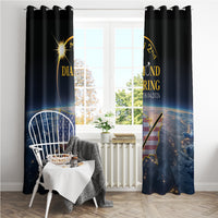 Total Solar Eclipse 2024 Window Curtain My 2nd Diamond Ring - Wonder Print Shop
