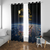 Total Solar Eclipse 2024 Window Curtain My 2nd Diamond Ring - Wonder Print Shop