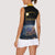 Personalized Total Solar Eclipse 2024 Women Sleeveless Polo Shirt My 2nd Diamond Ring - Wonder Print Shop