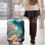 Personalized Caribbean Sea Turtle Luggage Cover Fantastic Ocean Waves
