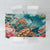 Personalized Caribbean Sea Turtle Tablecloth Fantastic Ocean Waves