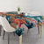 Personalized Caribbean Sea Turtle Tablecloth Fantastic Ocean Waves