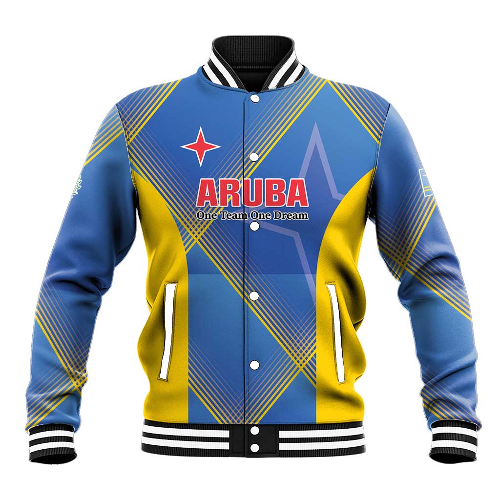 Custom Sport Team Aruba Baseball Jacket One Team One Dream