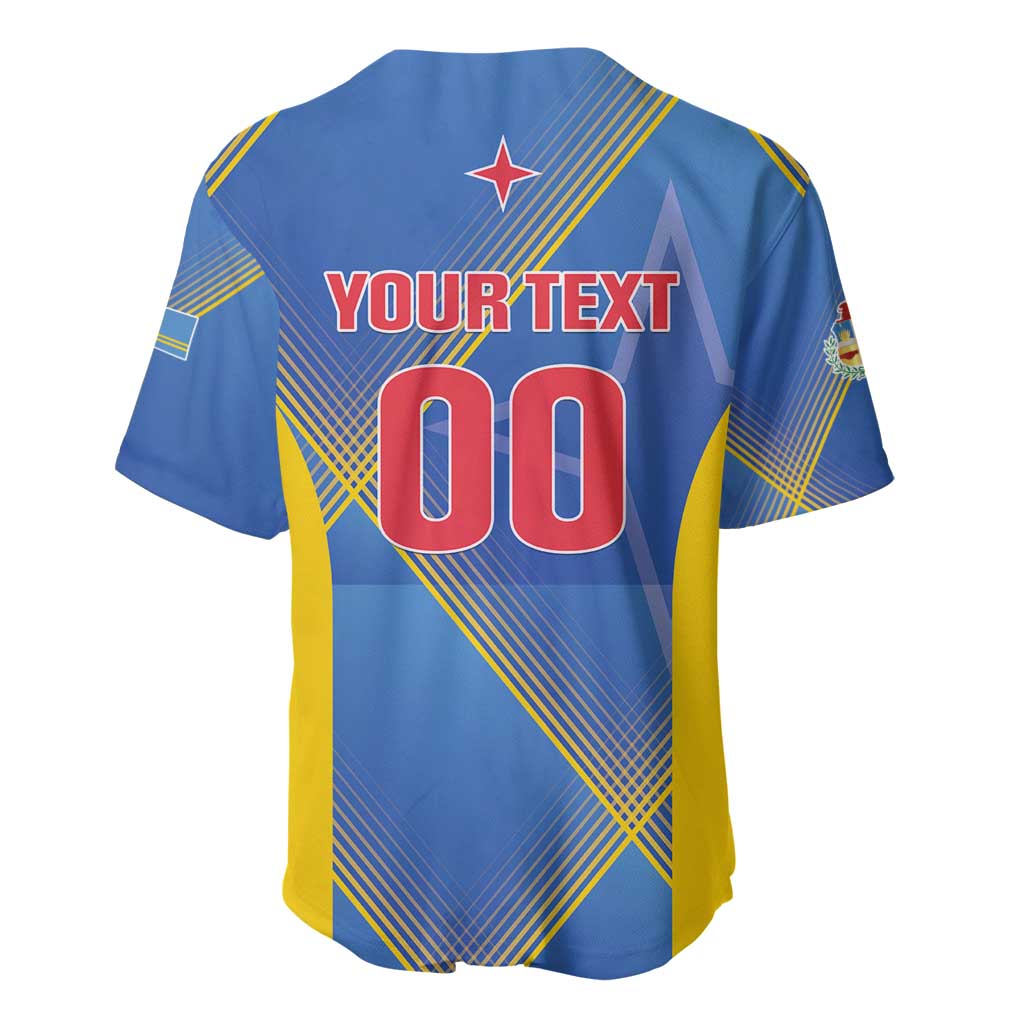 Custom Sport Team Aruba Baseball Jersey One Team One Dream