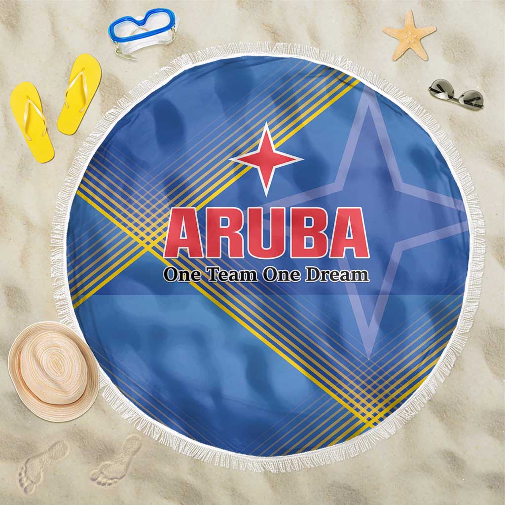 Sport Team Aruba Beach Blanket One Team One Dream