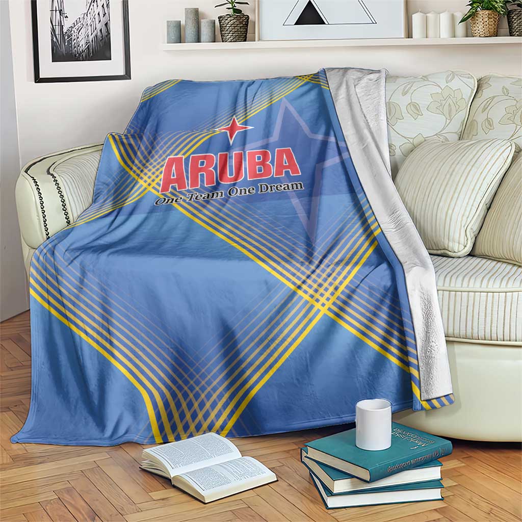 Sport Team Aruba Blanket One Team One Dream