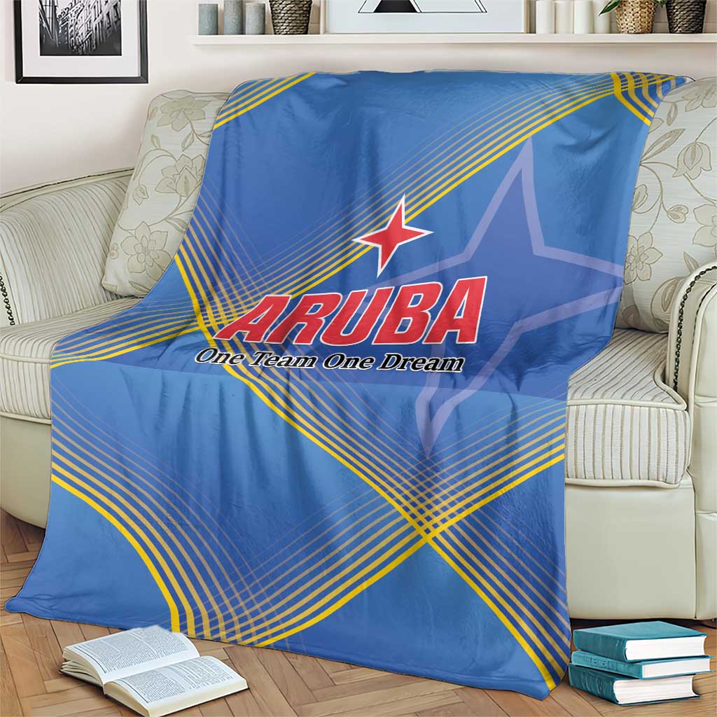 Sport Team Aruba Blanket One Team One Dream