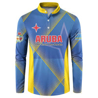 Custom Sport Team Aruba Button Sweatshirt One Team One Dream