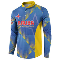 Custom Sport Team Aruba Button Sweatshirt One Team One Dream