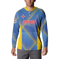 Custom Sport Team Aruba Button Sweatshirt One Team One Dream