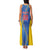 Custom Sport Team Aruba Family Matching Tank Maxi Dress and Hawaiian Shirt One Team One Dream