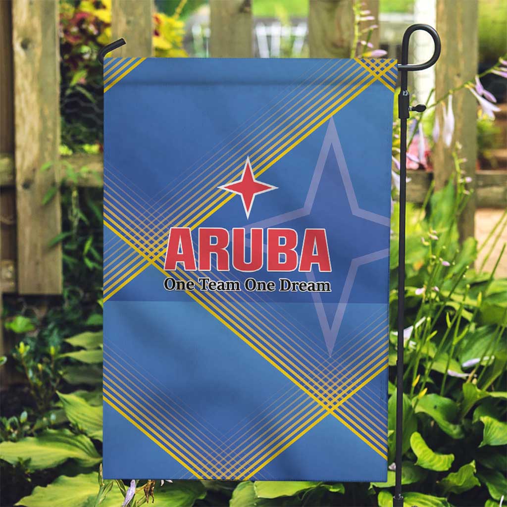 Sport Team Aruba Garden Flag One Team One Dream