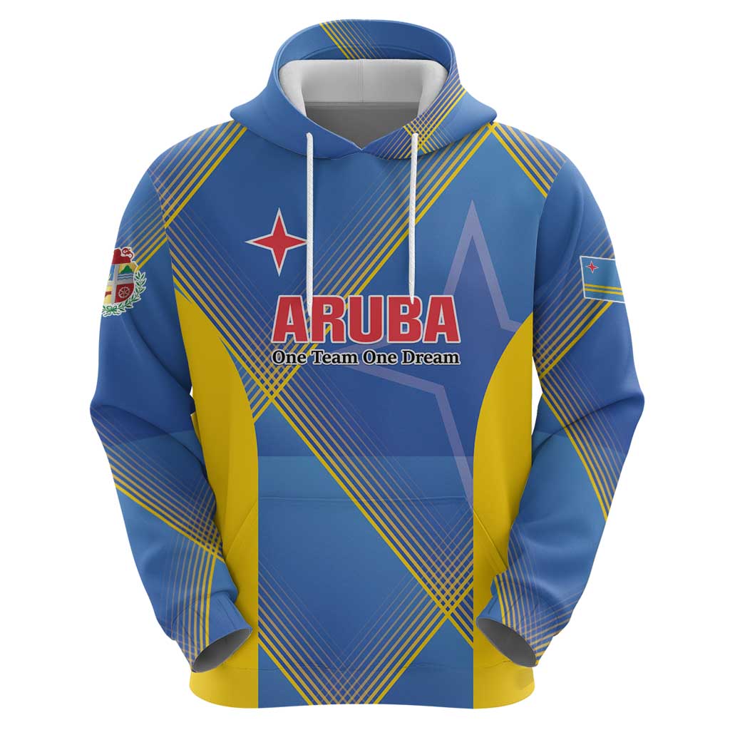 Custom Sport Team Aruba Hoodie One Team One Dream