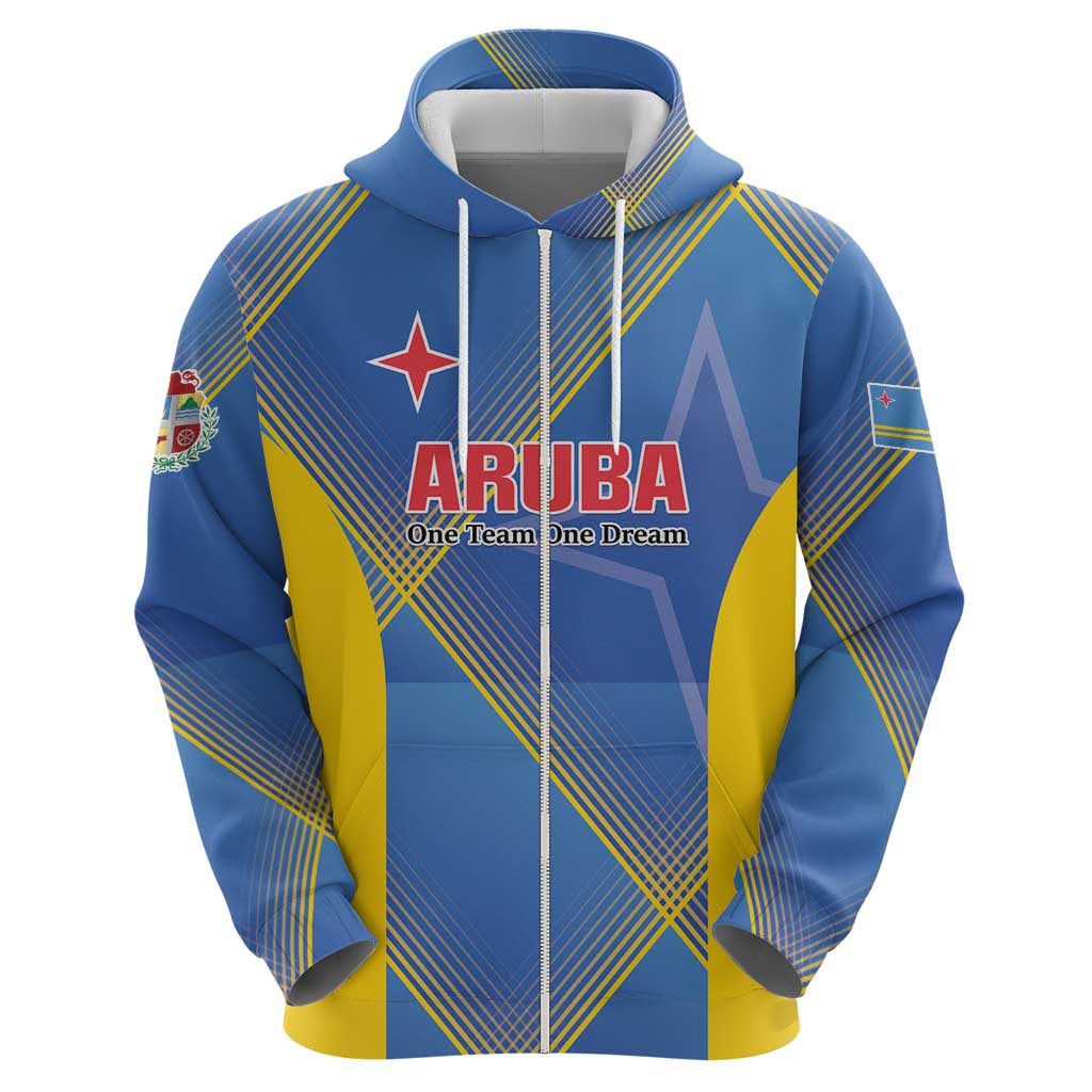 Custom Sport Team Aruba Hoodie One Team One Dream