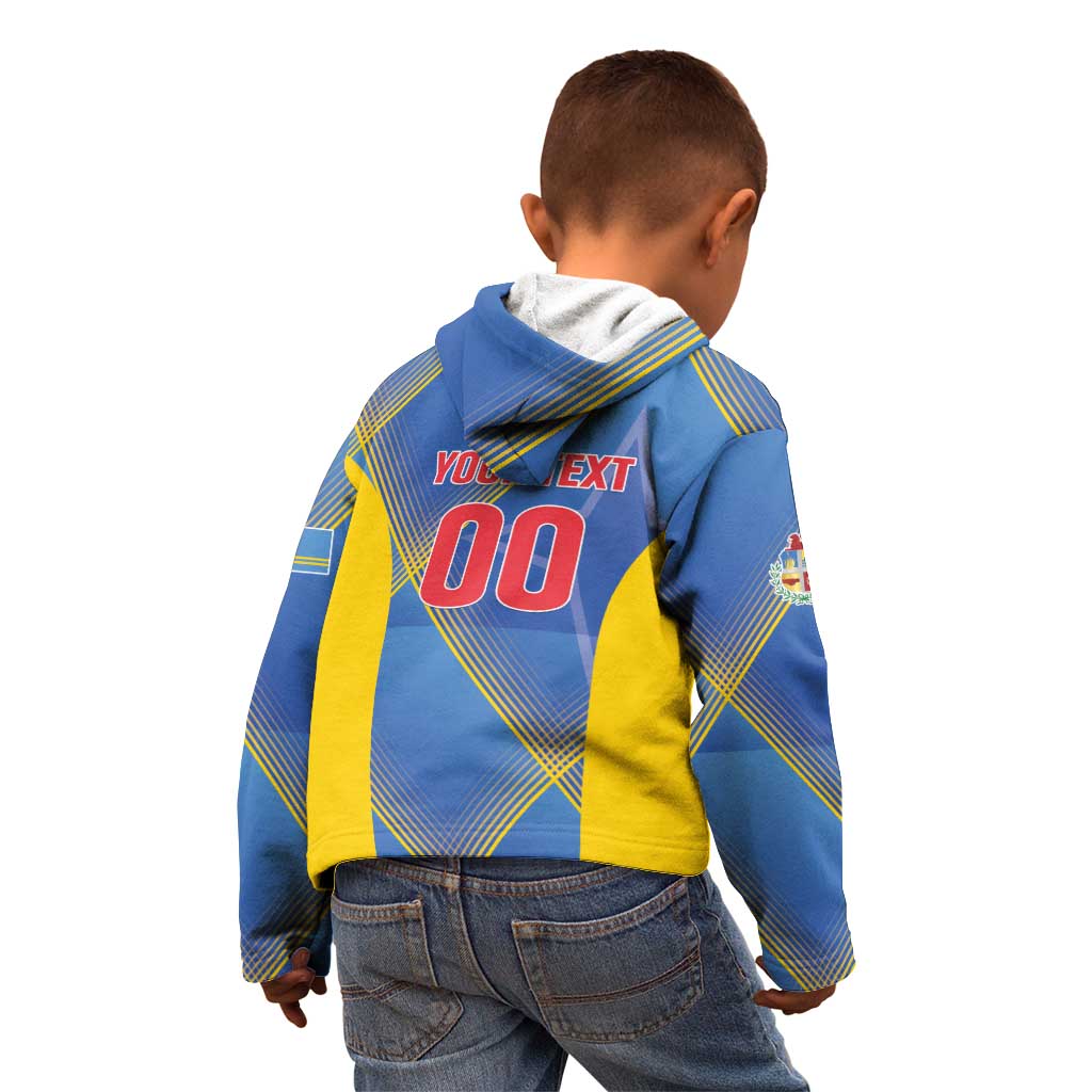 Custom Sport Team Aruba Kid Hoodie One Team One Dream