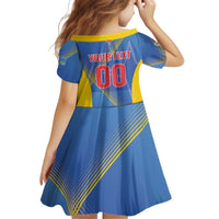 Custom Sport Team Aruba Kid Short Sleeve Dress One Team One Dream