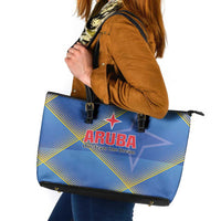 Sport Team Aruba Leather Tote Bag One Team One Dream