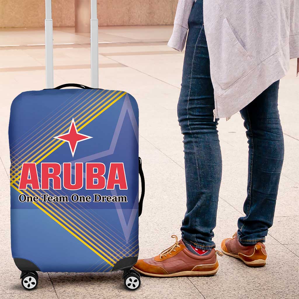 Sport Team Aruba Luggage Cover One Team One Dream