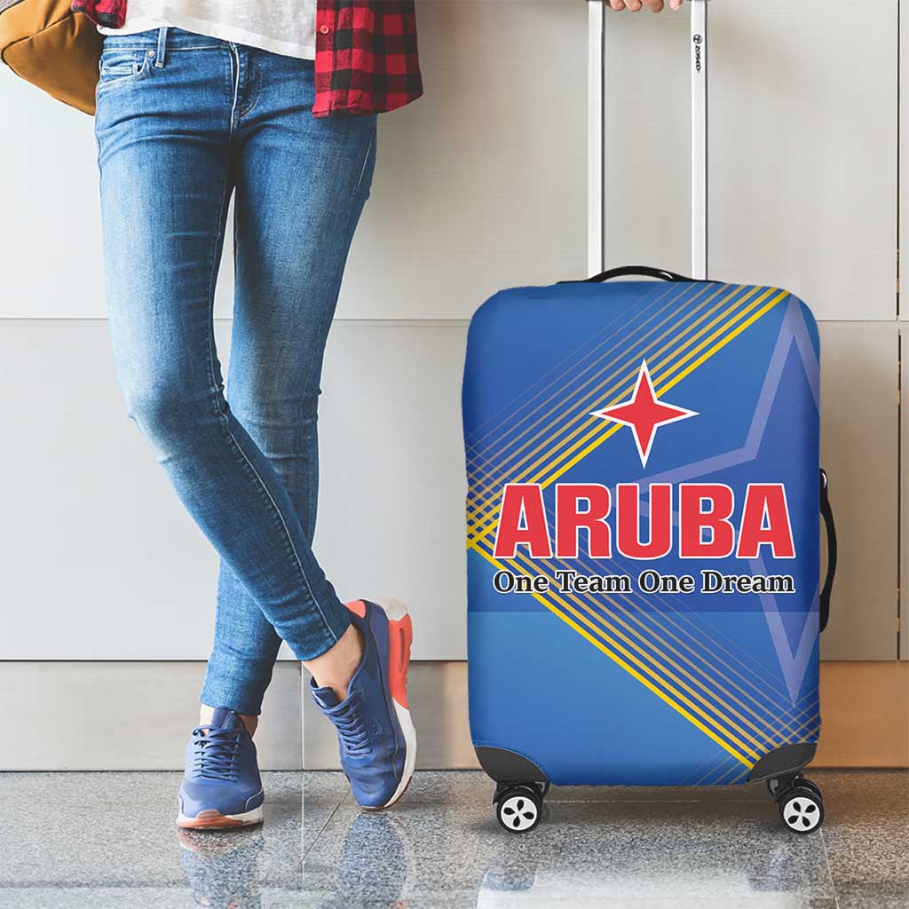 Sport Team Aruba Luggage Cover One Team One Dream