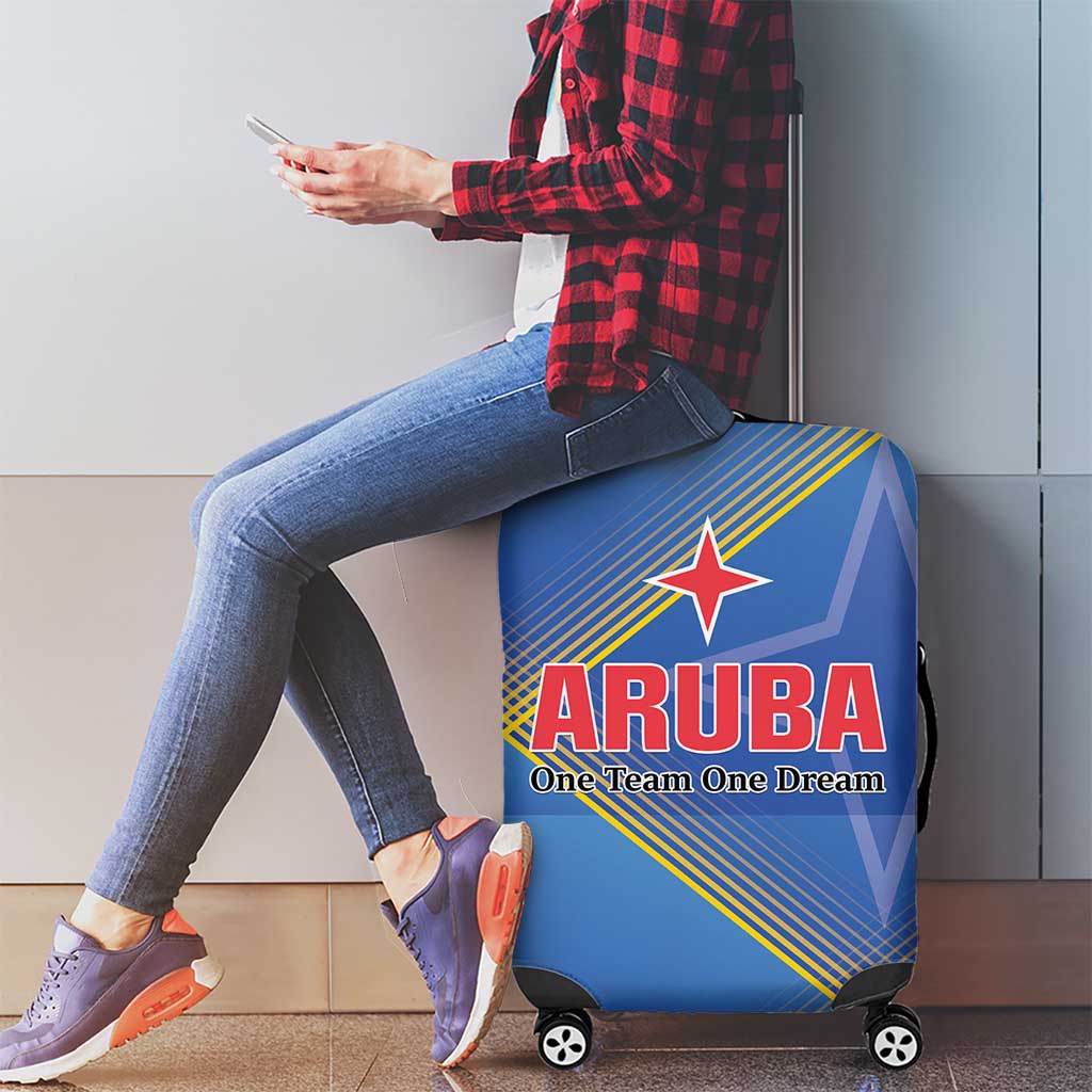 Sport Team Aruba Luggage Cover One Team One Dream