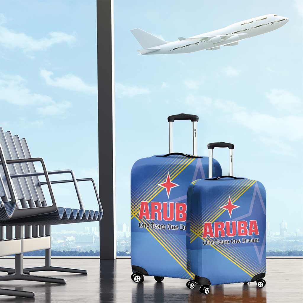 Sport Team Aruba Luggage Cover One Team One Dream