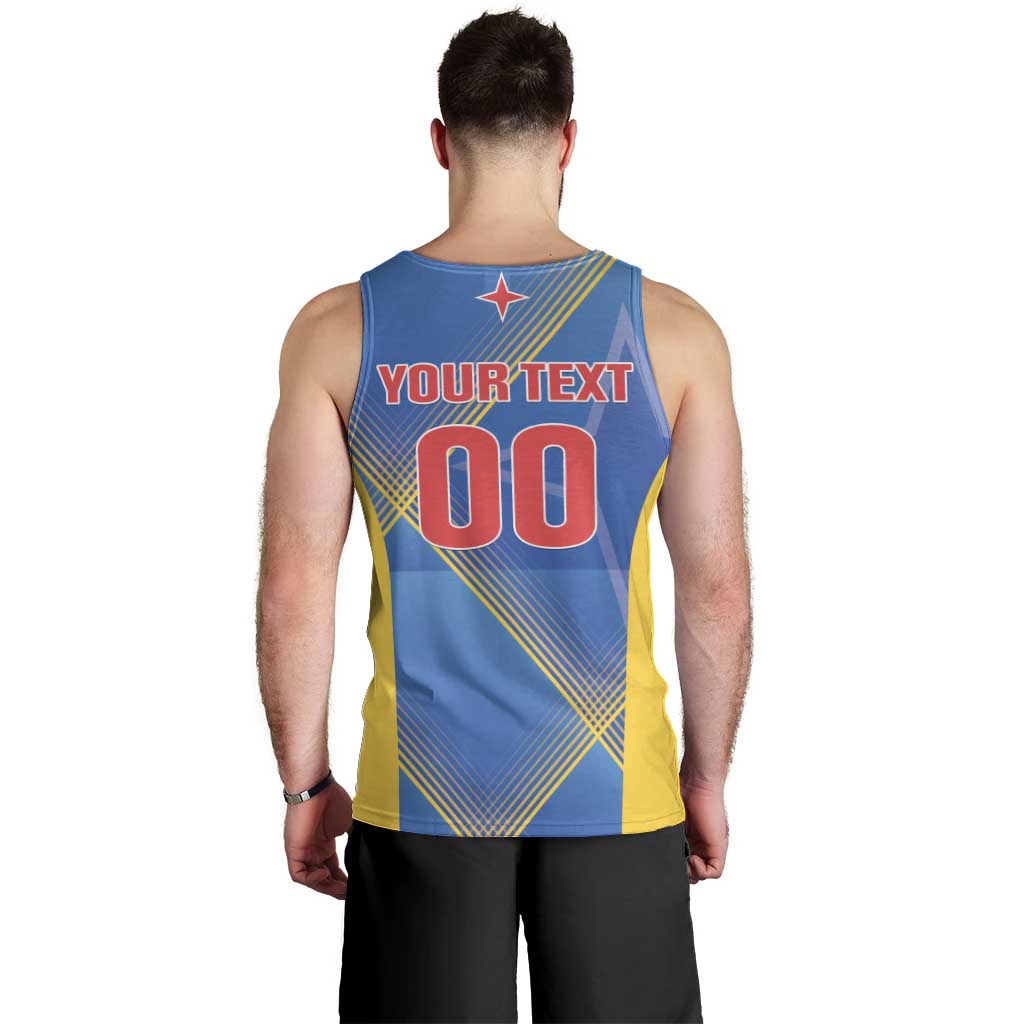 Custom Sport Team Aruba Men Tank Top One Team One Dream