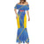 Custom Sport Team Aruba Mermaid Dress One Team One Dream