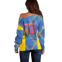Custom Sport Team Aruba Off Shoulder Sweater One Team One Dream