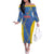 Custom Sport Team Aruba Off The Shoulder Long Sleeve Dress One Team One Dream