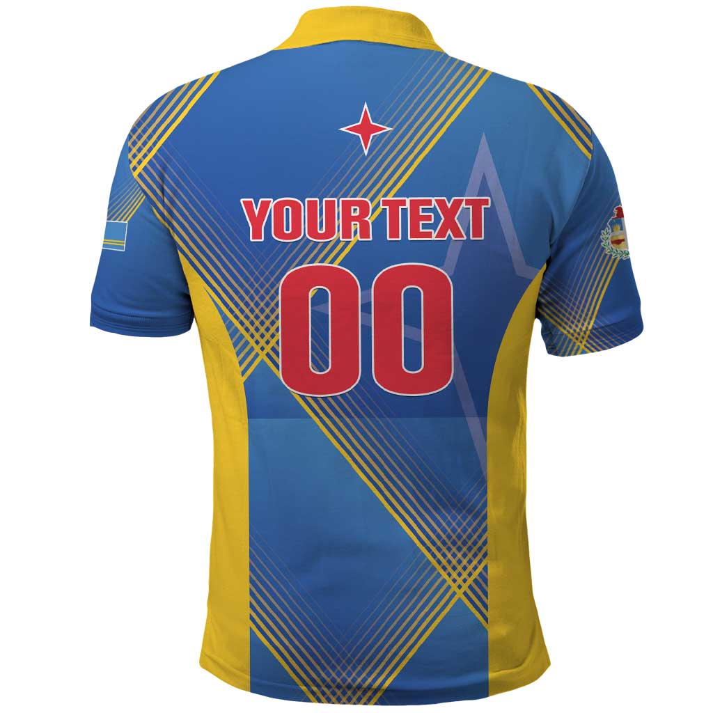 Custom Sport Team Aruba Polo Shirt One Team One Dream
