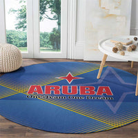 Sport Team Aruba Round Carpet One Team One Dream