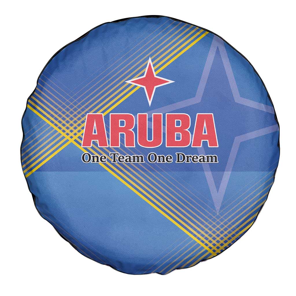 Sport Team Aruba Spare Tire Cover One Team One Dream