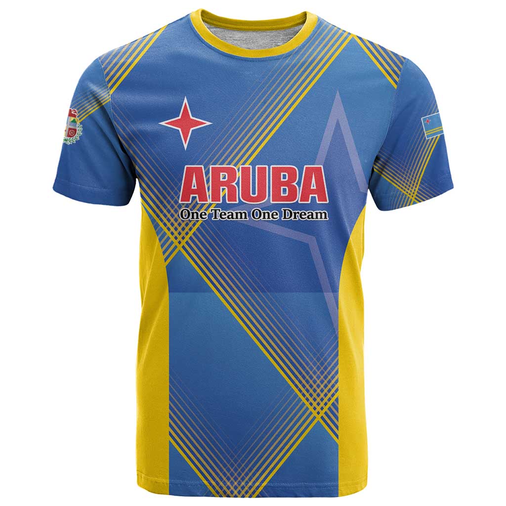 Custom Sport Team Aruba T Shirt One Team One Dream