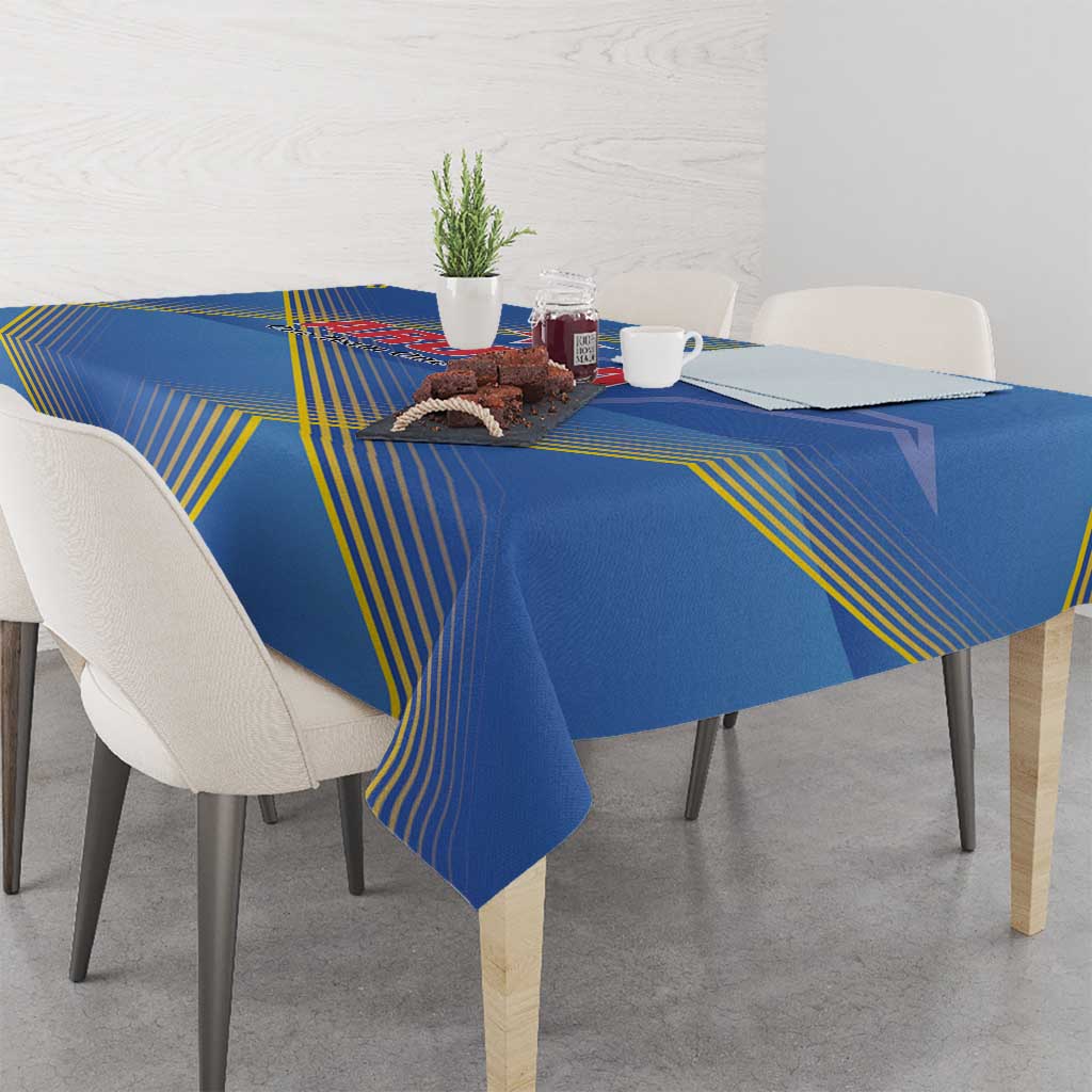 Sport Team Aruba Tablecloth One Team One Dream