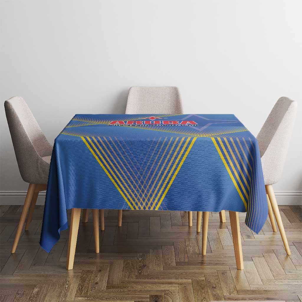 Sport Team Aruba Tablecloth One Team One Dream