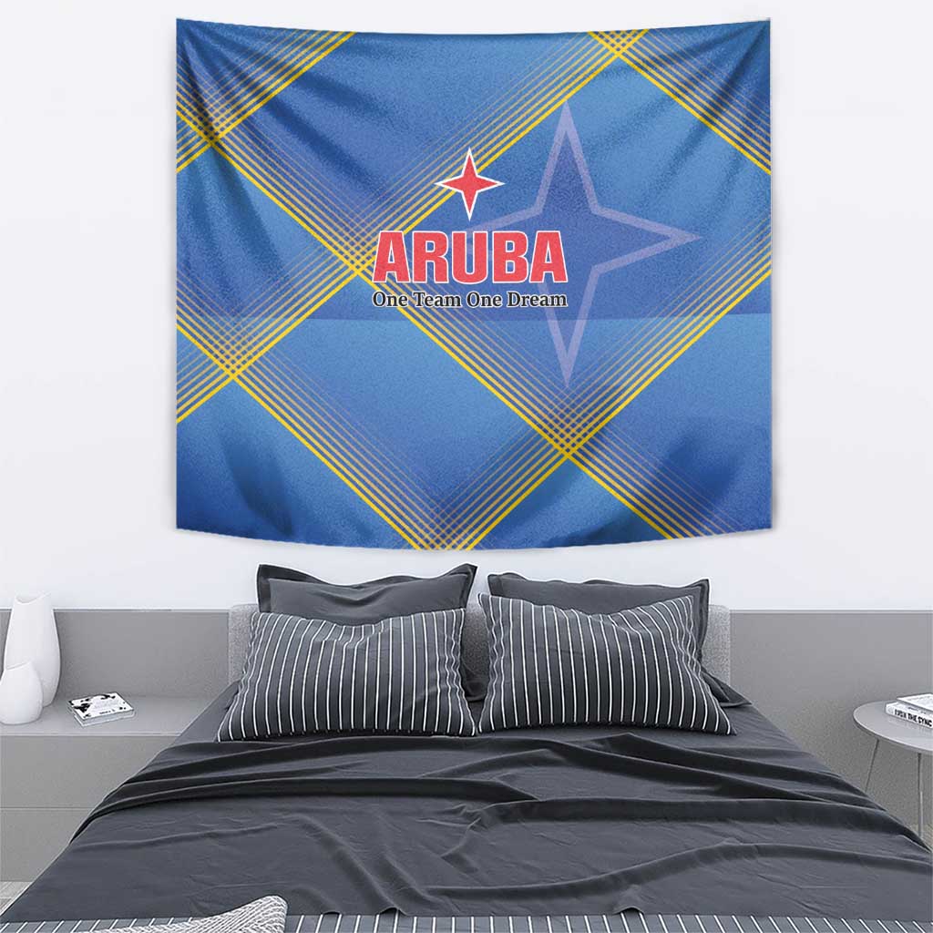 Sport Team Aruba Tapestry One Team One Dream