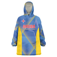 Custom Sport Team Aruba Wearable Blanket Hoodie One Team One Dream