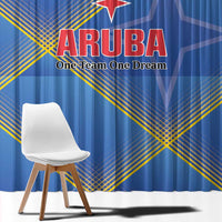 Sport Team Aruba Window Curtain One Team One Dream