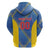 Custom Sport Team Aruba Zip Hoodie One Team One Dream