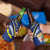 Curacao Flag Day 4 in 1 Can Cooler Tumbler Korsou Map Simple Style